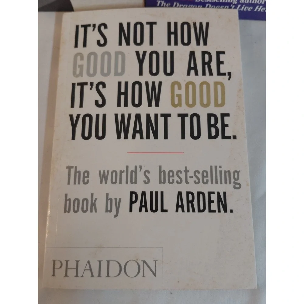 Self Help Book Lot of 3 Dave Pelzer Alan Cohen Paul Arden Motivation Success